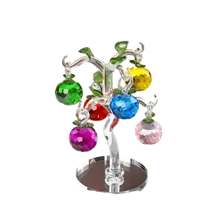 Enchanted Crystal Fruit Tree Glass Art