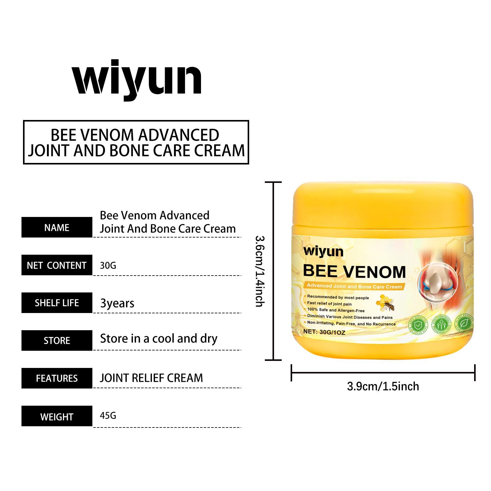 Wiyun Body Joint Repair Cream, Wrist And Knee Massage Daily Treatment Gently Nourishes The Body Skin