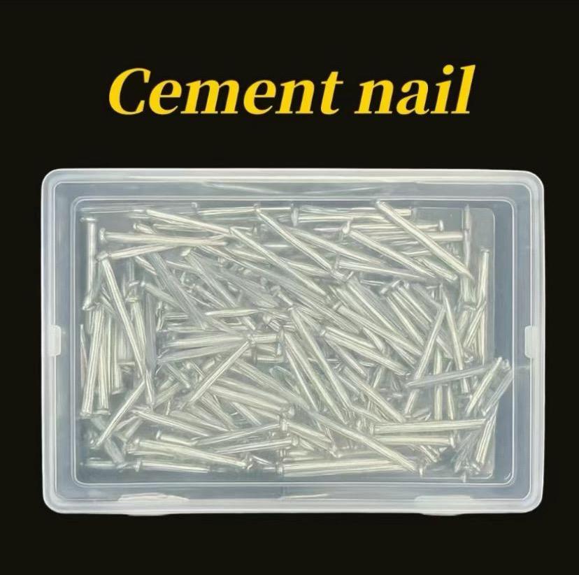 Galvanized Concrete Set 300PC for PictureHanging and Carpentry Use on Drywall and Pinein 3 Sizes Self-Drilling Stainless