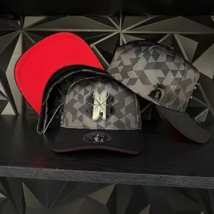 Trébol plate SnapBack hat-grey camo