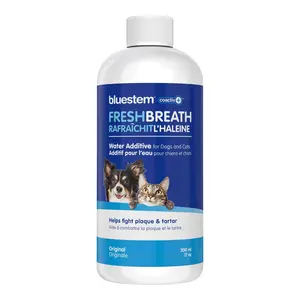 bluestem Fresh Breath Plaque & Tartar Control Water Additive for Dogs & Cats