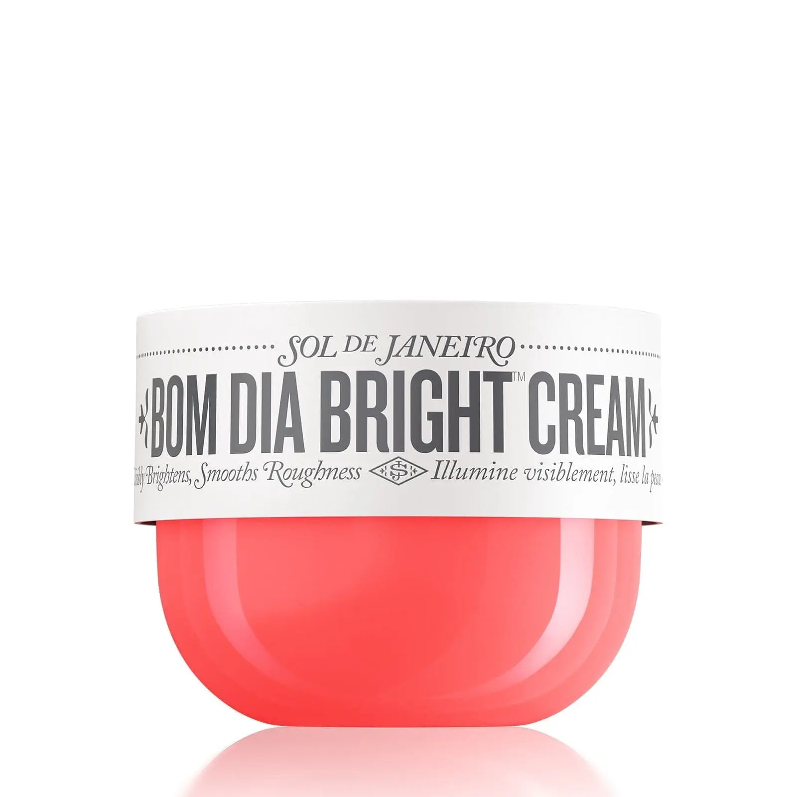 Sol de Janeiro Bom Dia Bright Body Cream | Retexturizes And Gives Skin A Brightening Boost With Exfoliating Fruit AHAs And Vitamin C. Black Amber Plum & Vanilla Woods Fragrance.