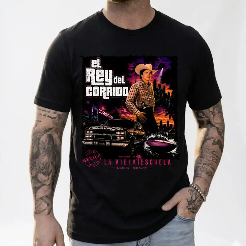 Chalino Sanchez Shirt, Legend Edition T-shirt, Fashion Cotton, Full Size, Full Colors, For Women