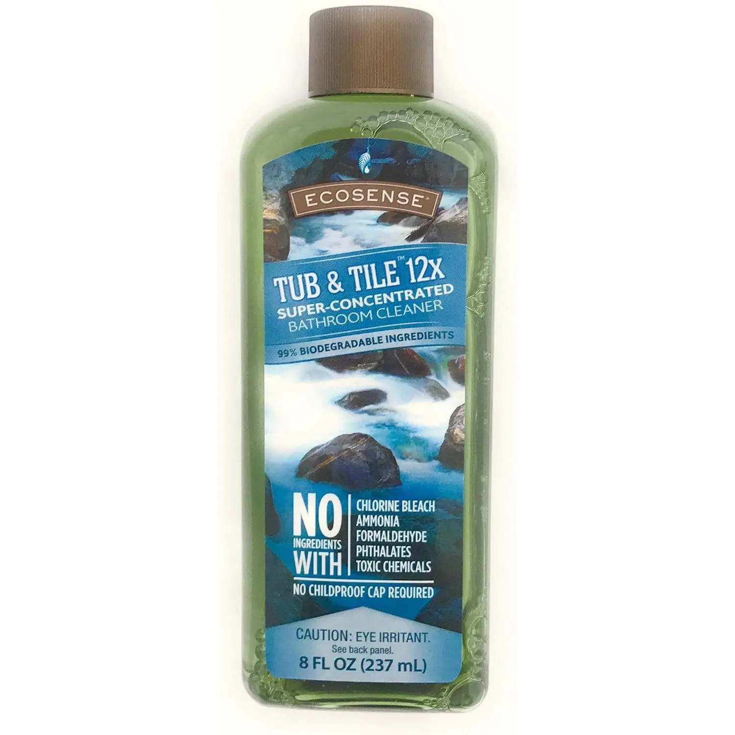 Ecosense 12X Super Concentrated Household Tub and Tile Cleaning Soap, Spray Bottle Bathroom Cleaner, Bottles, Lemon