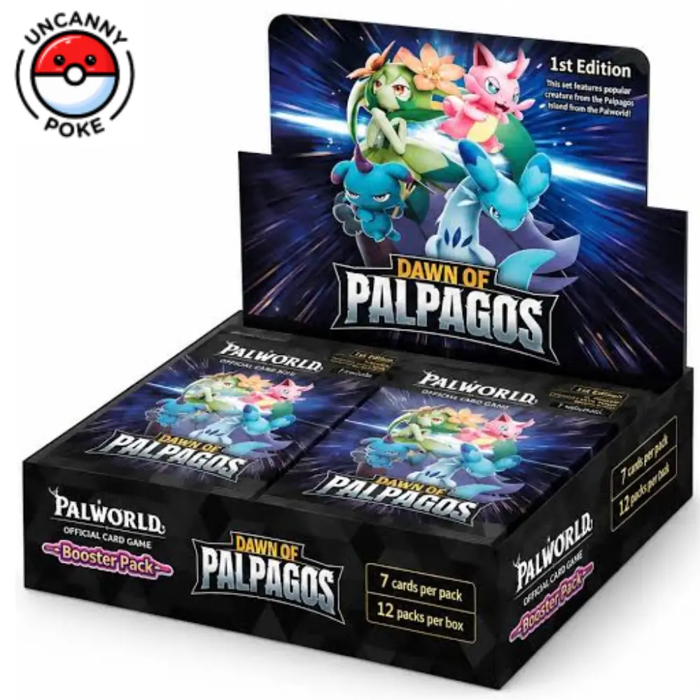 Palworld Dawn of Palpagos Booster Box - BP01 - TCG - First Edition