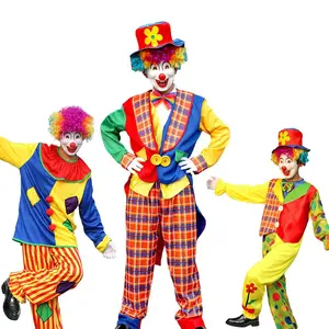 Men's Clown Costume, Funny Clown, Clown Performance Costume, Role Playing Costume, Party Costume, Cosplay Costume, Party Supplies, Menswear, Clothes