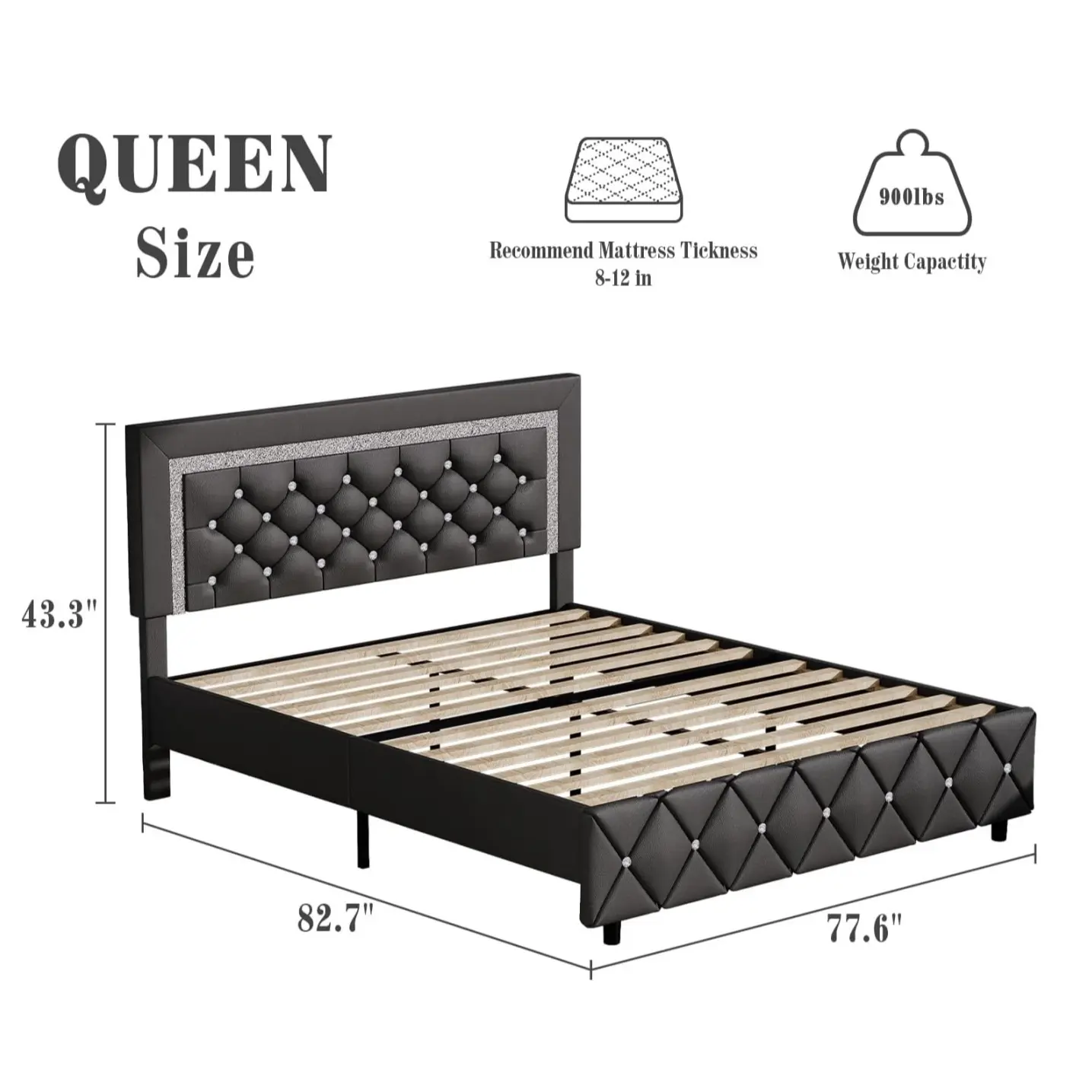 Queen Size Grey