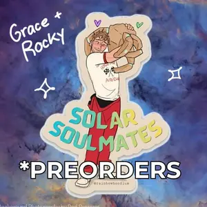 Project Hail Mary | Grace & Rocky "Solar Soulmates" Stickers