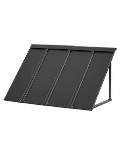 VEVOR Fixed Metal Awning 44 x 24 in, Window Awning Door Canopy, Stable Triangle Steel Frame Awnings for Doors Exterior Rain, and Snow Sunlight Protection for Door Entrance, Windows, Porches, Balconies