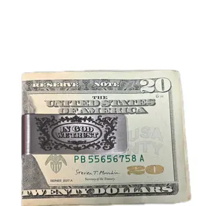 In God We Trust Stainless Steel Money Clip