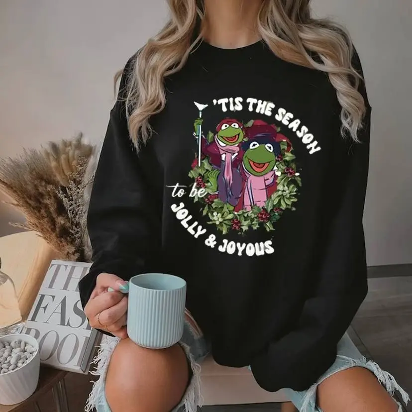 Muppet Christmas Carol 90s Movie Sweatshirt, Tis The Season Jolly Joyous Wherever You Find Love Christmas Shirts, Muppet Show Shirt