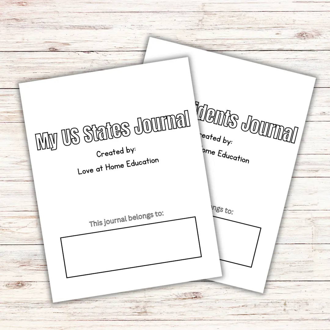 My US Journals- K-6th Grade School Study Supplies Student Stationary Writing Practice Notebook Travel Notebook