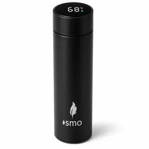 ISMO Smart Temperature Flask – (Black) LED Display Thermal Bottle  Drinkware Stainless Steel Stylish Aesthetic Insulation