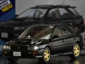 TOMICA LIMITED VINTAGE LV-N281d TLV 1/64 SUBARU IMPREZA SPORTS WAGON WRX STi Ver. V Black 1998 JDM