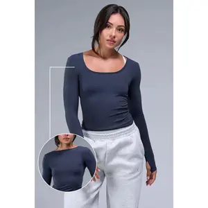 Essential Seamless Scoop Neck