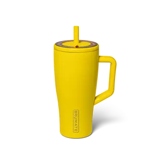 BrüMate Era 30oz Tumbler with Handle and Straw | 100% Leakproof Insulated Tumbler | Keeps Ice 24+ Hours | Cup Holder Friendly Base