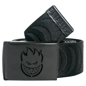Spitfire Wheels Belt Bighead Cutout Crescent Jacquard Black/Black