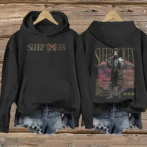 Sleep Token Tour 2025 Hoodie, Sleep Token Emergence Even In Arcadia Sweatshirt, New Song Concert Gift for Fans, Full Size, Full Color STT1 2 4OWRN