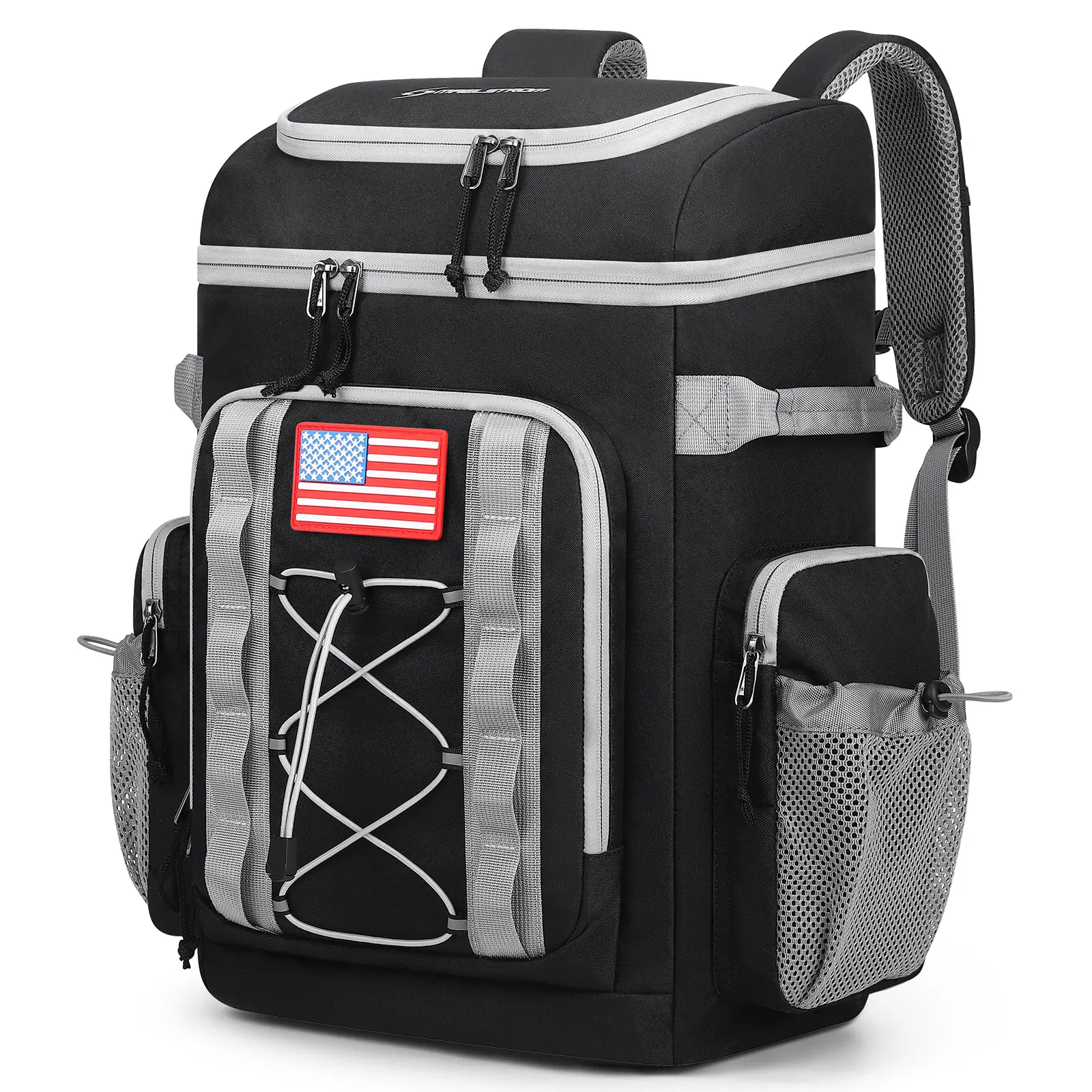 Maelstrom Thermal Insulated Wearable Cooler Backpack for Men - Soft, Lightweight, Leakproof Insulated Portable Cooler Bag, 35/50 Can Capacity, 11.8x7.1x17.7 Inch/13.5x8x21 Inch, Keeps Hot/Cold Up to 16 Hours, Ideal for Camping, Portable Lunch Solutions