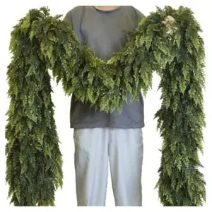 Christmas Artificial Snow Pine Wreath, Soft Thick Wood Material, Indoor Outdoor Holiday Party Home Decor Fake Snow Pine Wreath, Home Decor Ornaments