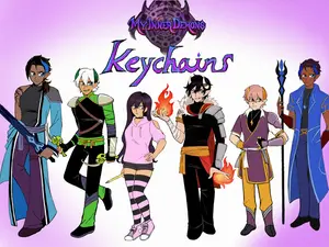 My Inner Demons keychains Mystreet Aphmau