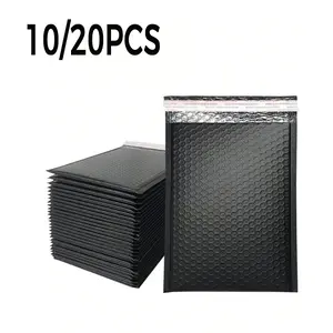 10/20 Bubble Mailers, Co-Extruded Waterproof Packaging Bags, Matte Composite Bubble Envelopes, Padded Envelope, Ideal for Small Businesses, Office Supplies, Valentine's Day Shipping Supplies