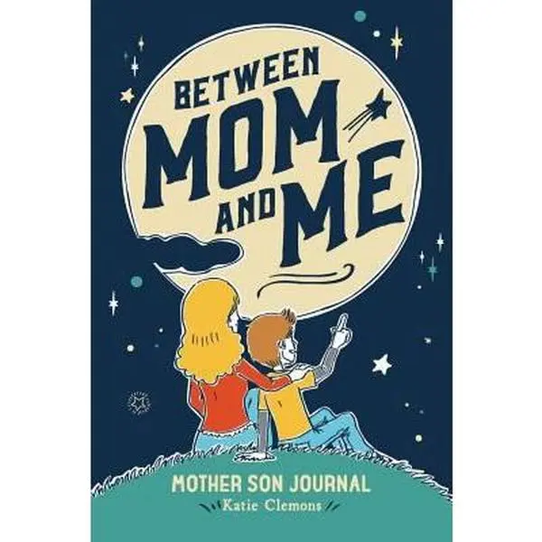 Used Mother-Son Journal - Between Mom and Me by Katie Clemons, English Interactive Guided Notebook for Relationships, Thoughts & Perspectives (Office & Educational Stationery)