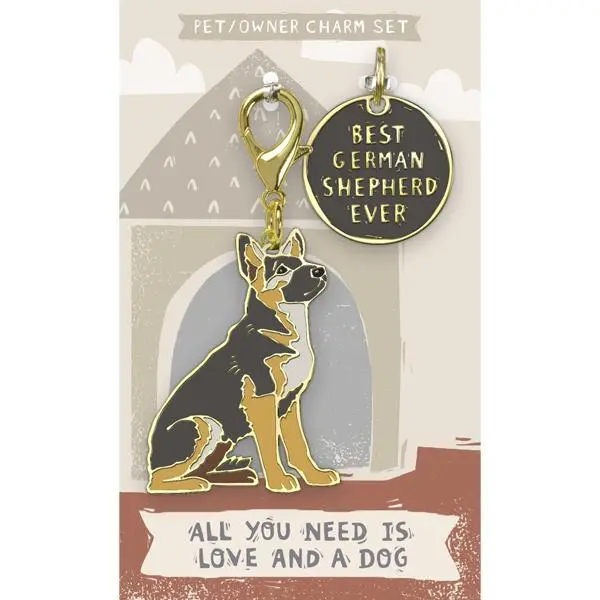 PBK - Best German Shepherd Ever - Charm Set