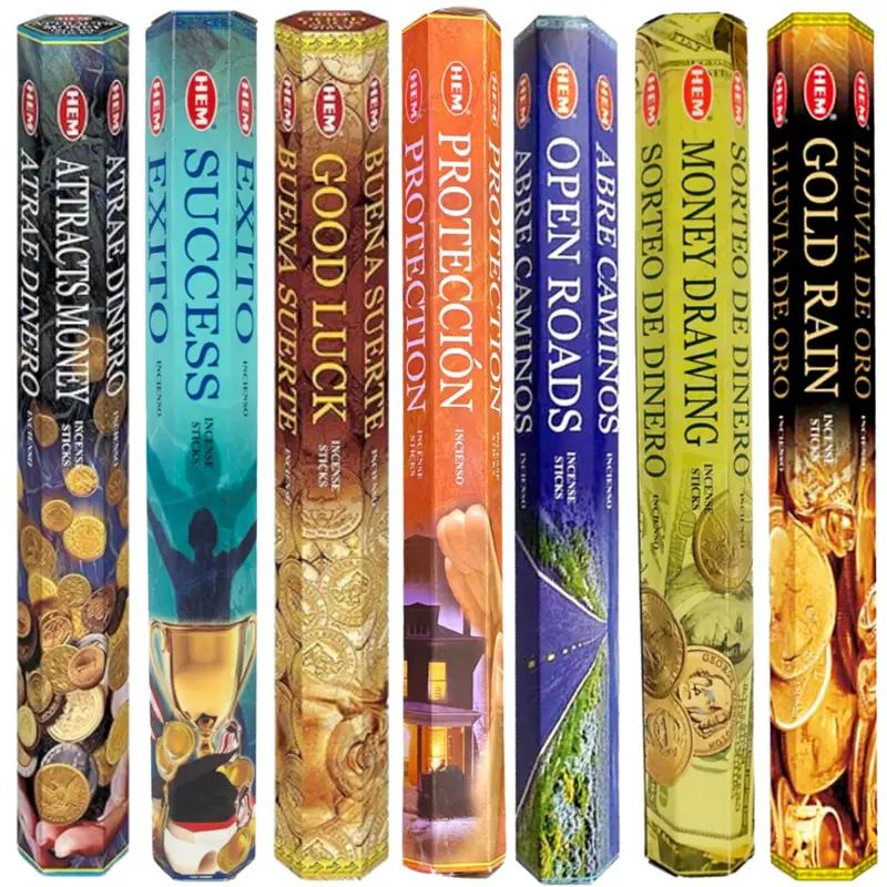 Myrrh Incense Sticks - Incienso de Mirra - 6 Packs of