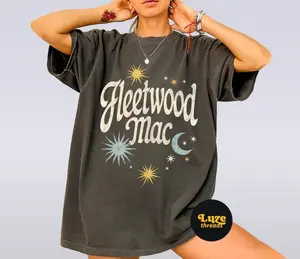 Fleetwood Mac Celestial Shirt, Vintage Music Tee
