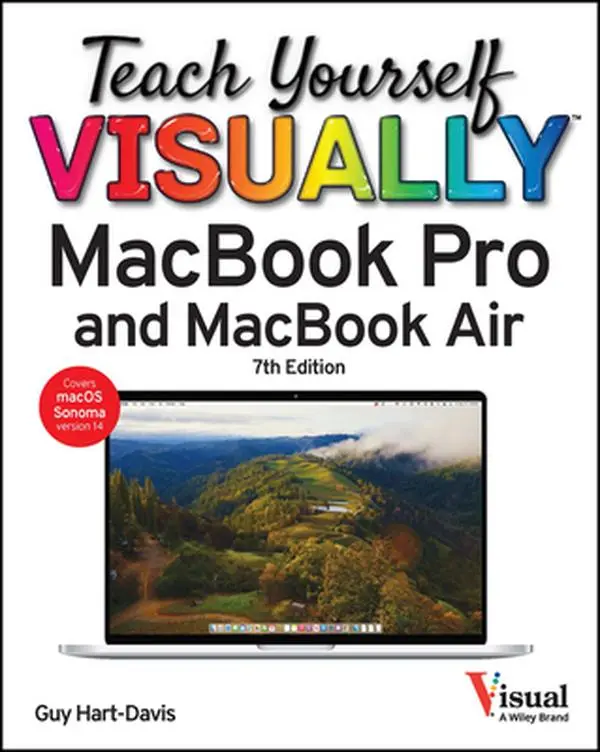USED Book - Teach Yourself Visually Macbook Pro and Macbook Air by Hart-Davis, Guy (Paperback) - english