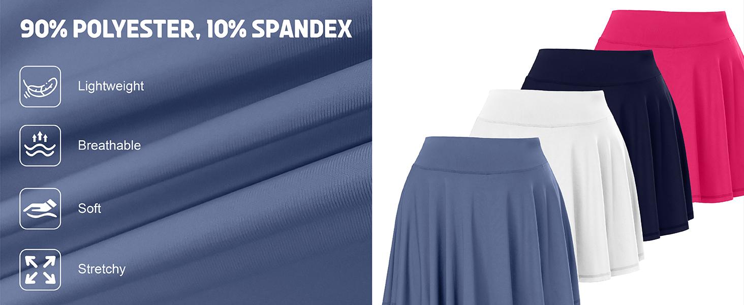 COOTRY Women's 【Plus Size】 Pleated Tennis Skirt with Shorts High Waisted Tummy Control Athletic Golf Skorts High Waisted Workout Skirts with 2 Pockets & Internal Drawcord | 2026 summer clothes | 2026 Spring Break Gift For Easter's Day Mother's Day tiktok COOTRY Women's 【Plus Size】 Pleated Tennis Skirt with Shorts High Waisted Tummy Control Athletic Golf Skorts High Waisted Workout Skirts with 2 Pockets & Internal Drawcord | 2026 summer clothes | 2026 Spring Break Gift For Easter's Day Mother's Day tiktok