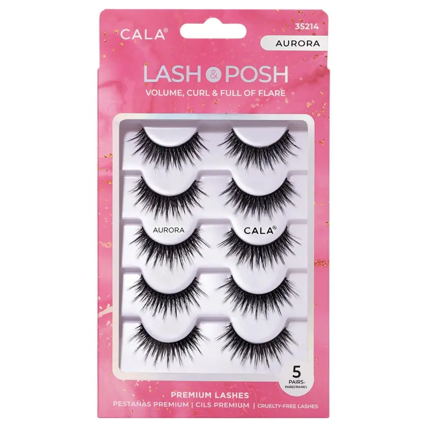 LASH & POSH:  AURORA (5 PACK)