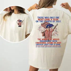 The Sandlot 4th of July 2 sides T shirt, Ham Porter Hambino Fireworks 4th of July scene In Sandlot,Scotty Smalls Baseball Shirt