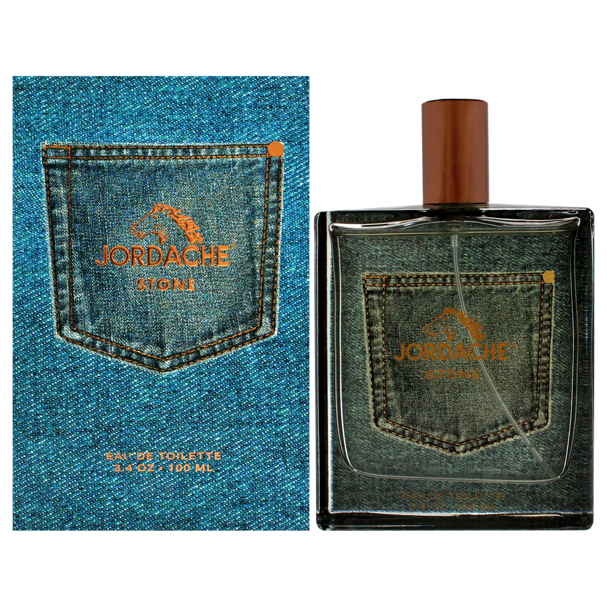 Jordache Stone Men's Eau de Toilette Spray, 3.4 oz