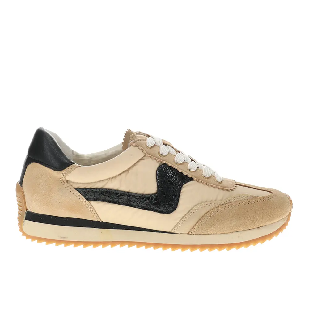 Dolce Vita Womens B.Ntcd Lace Up Sneakers Shoes Casual - Beige