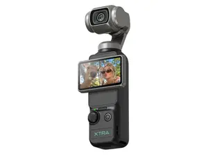 Xtra Muse, Vlogging Camera with 1'' CMOS & 4K/120fps Videos, Pocket Camera with 3-Axis Gimbal Stabilizer, Fast Focusing, Face/Object Tracking, Digital Video Camera for Photography, Digital Camera