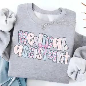 Medical Assistant Sweatshirt, CМА Gifts, MA Sweatshirt