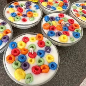 Mini Fruit Loop Candle