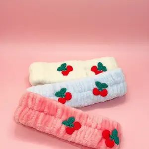 Set of 3 Cherry Headband