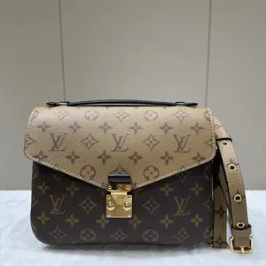 Pre-owned Louis Vuitton monogram canvas Crossbody Bags Vuitton Petit Métis Reverse Monogram Crossbody Bag 46837573