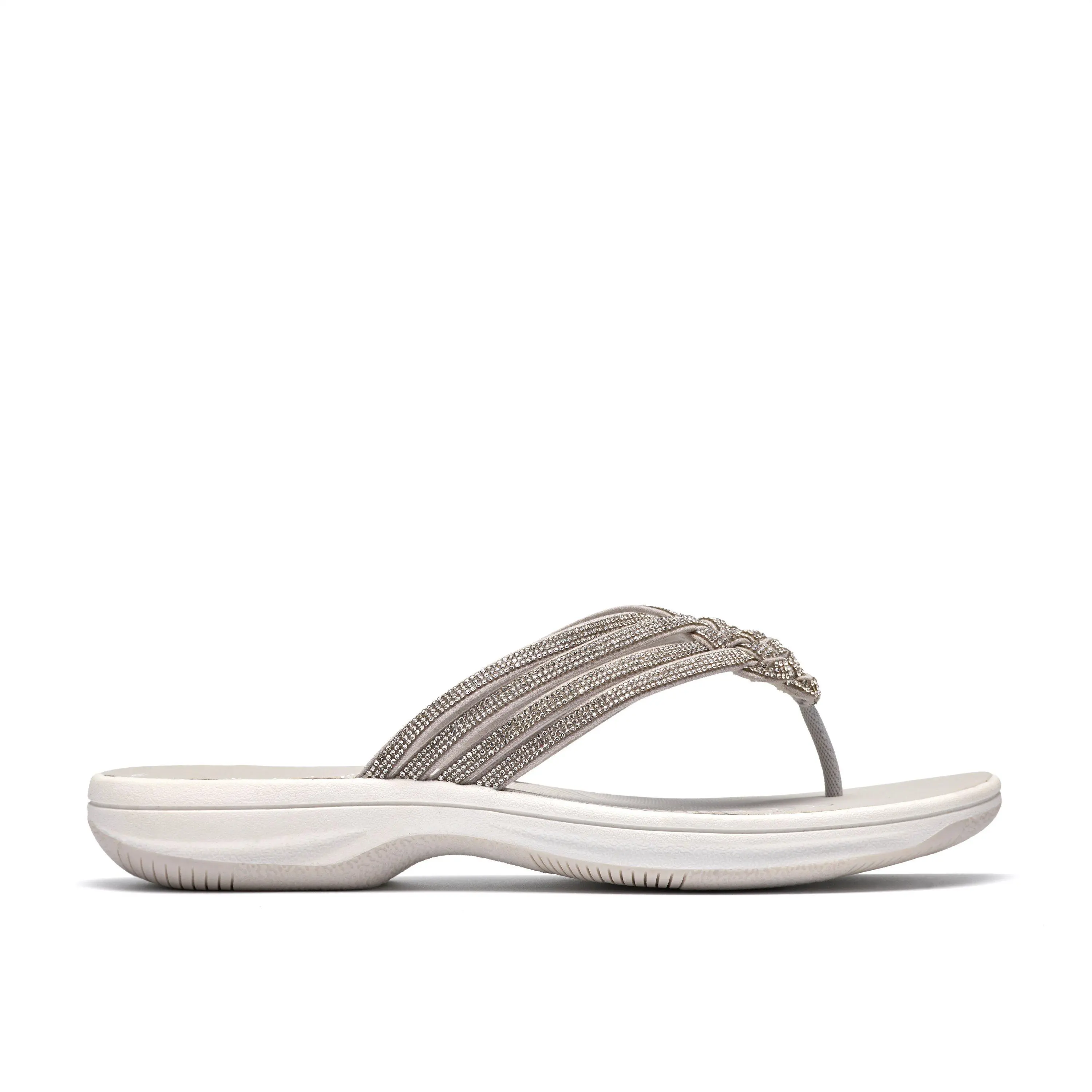 Clarks Cloudsteppers Womens Breeze Gem Flip Flops