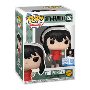 Funko Pop! Spy × Family - Yor Forger (Red Sweater Dress) (Chalice Collectibles) (Chase) #1952 Exclusive Collectible Pop Vinyl Figure