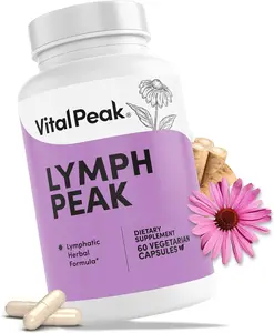 Lymph Peak by Vital Peak – Premium Lymphatic Drainage Supplement for Immune & Detox Support