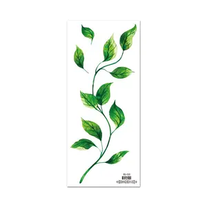 Large Realistic Vine Tattoos - Waterproof Leaf Body Art Stickers for Women, Party & Events