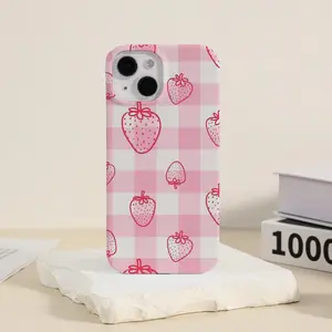 [Free Gift 5 Sticker ] Cute Strawberry iPhone Case iPhone 17 16 15 14 13 12 11
