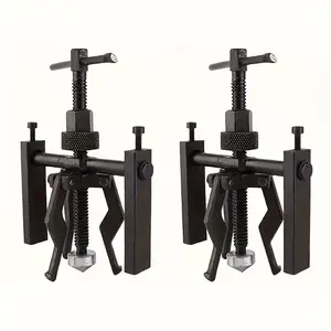 Automotive & Mechanical Maintenance 2-Piece Heavy-Duty 3-Jaw Inner Guide Bearing Puller Set, Multi-Purpose Gear Puller for Efficient Automotive Part Disassembly