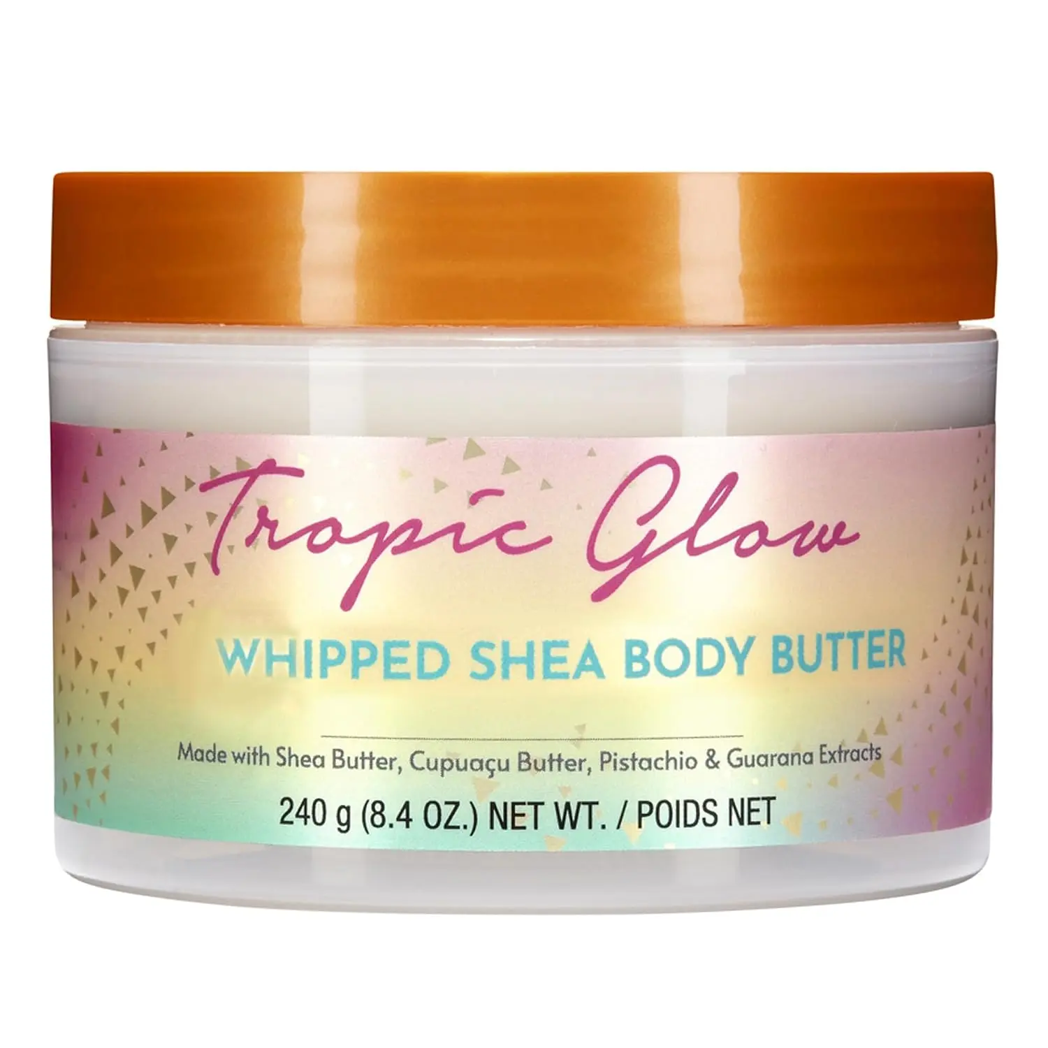 Tree Hut Tropic Glow Whipped Body Butter with Shea Butter, 8.4 Oz | Whipped Shea Body Butter, Long-Lasting Hydration for Soft, Smooth Skin, Essential Body Care, Lightweight Moisturizer