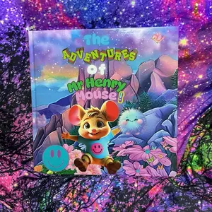 Children's Book:  The Adventures of Mr Henry Mouse!  Book 1: The Rainy Day! Bright, happy,and fun animal adventure book! xxl size 11x11 story for Kids Ages 3-11!