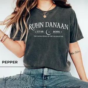 Comfort Colors® Original Design-Ruhn Danaan Crown Prince of the Vabaran FAE t-shirt, Crescent City, Crescent City series shirt, Acotar shirt